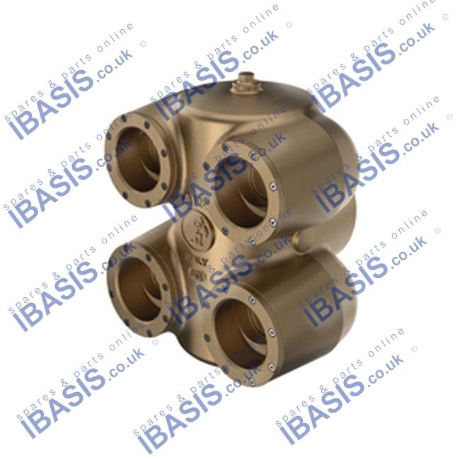 A124 6 NPT X 3 NPT FLUSH FIRE DEPT. INLET CONNECTIONS - CLAPPER BODY ...