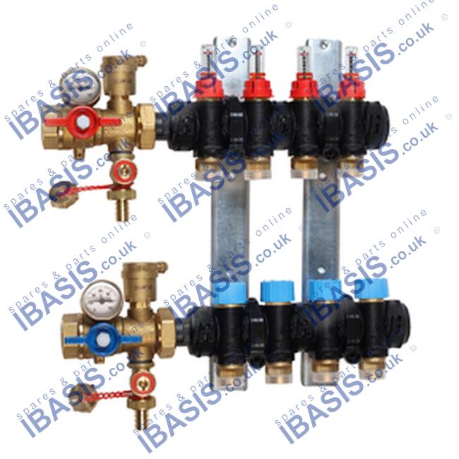 R553FP G 1 X 3/4E /8 PREASSEMBLED TECHNOPOLYMER MODULAR MANIFOLD FOR ...