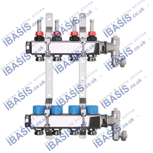 R553FS G 1 X 3/4E /6 PREASSEMBLED STAINLESS STEEL MANIFOLD FOR HVAC ...
