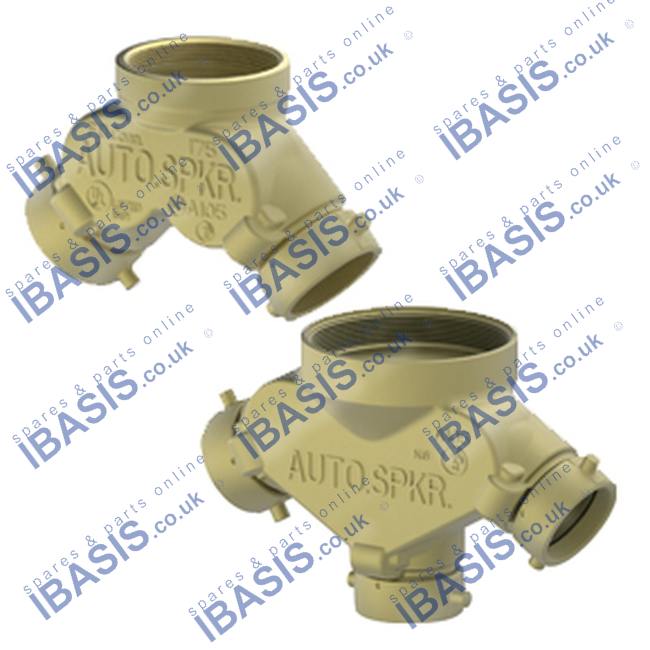 A105 6 NPT F X 3 NST EXPOSED STRAIGHT FIRE DEPT. INLET CONNECTION ...