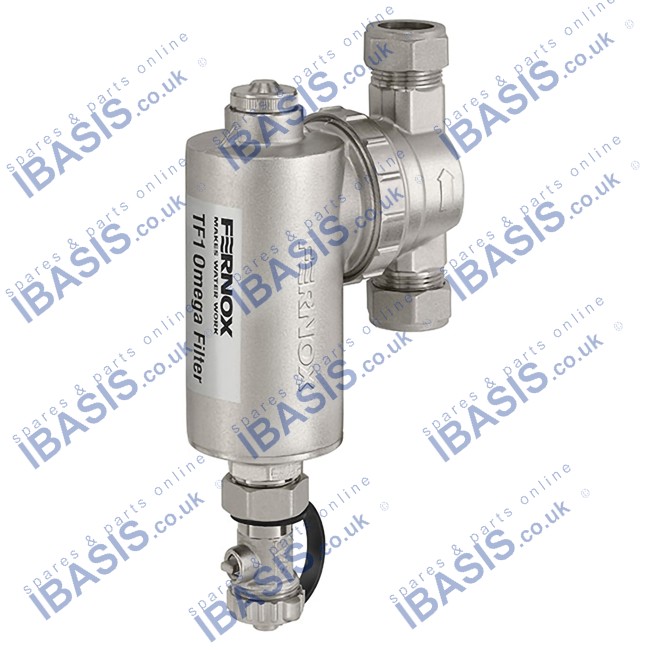 TF1 OMEGA FILTER WITH VALVES 22MM - Hanicks