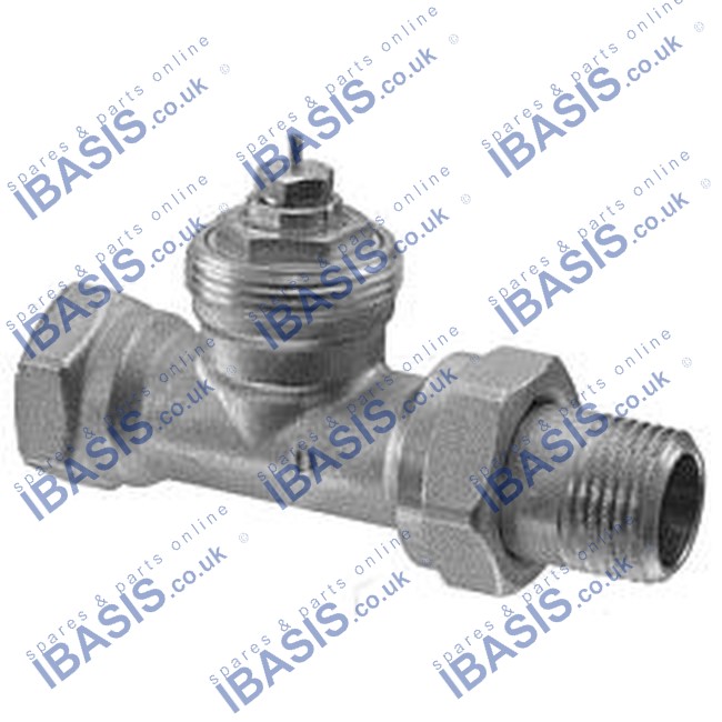 2-PORT RADIATOR VALVE, DIN, 2-PIPE SYSTEM, PN10, DN20, KVS 0.31-1.41 ...