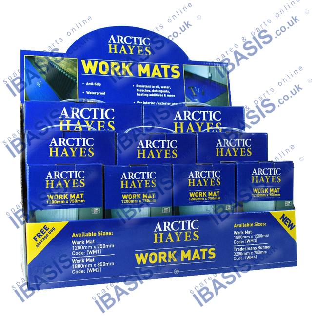 PROFESSIONAL WORK MAT COUNTER DISPLAY BOX - Hanicks