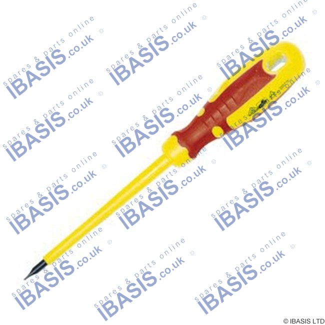 SLOTTED SCREWDRIVER 1000V - 4.0MM X 100MM - Hanicks